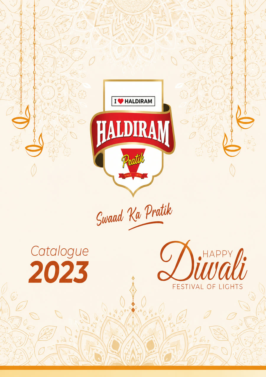 Haldiram Diwali catalogue
