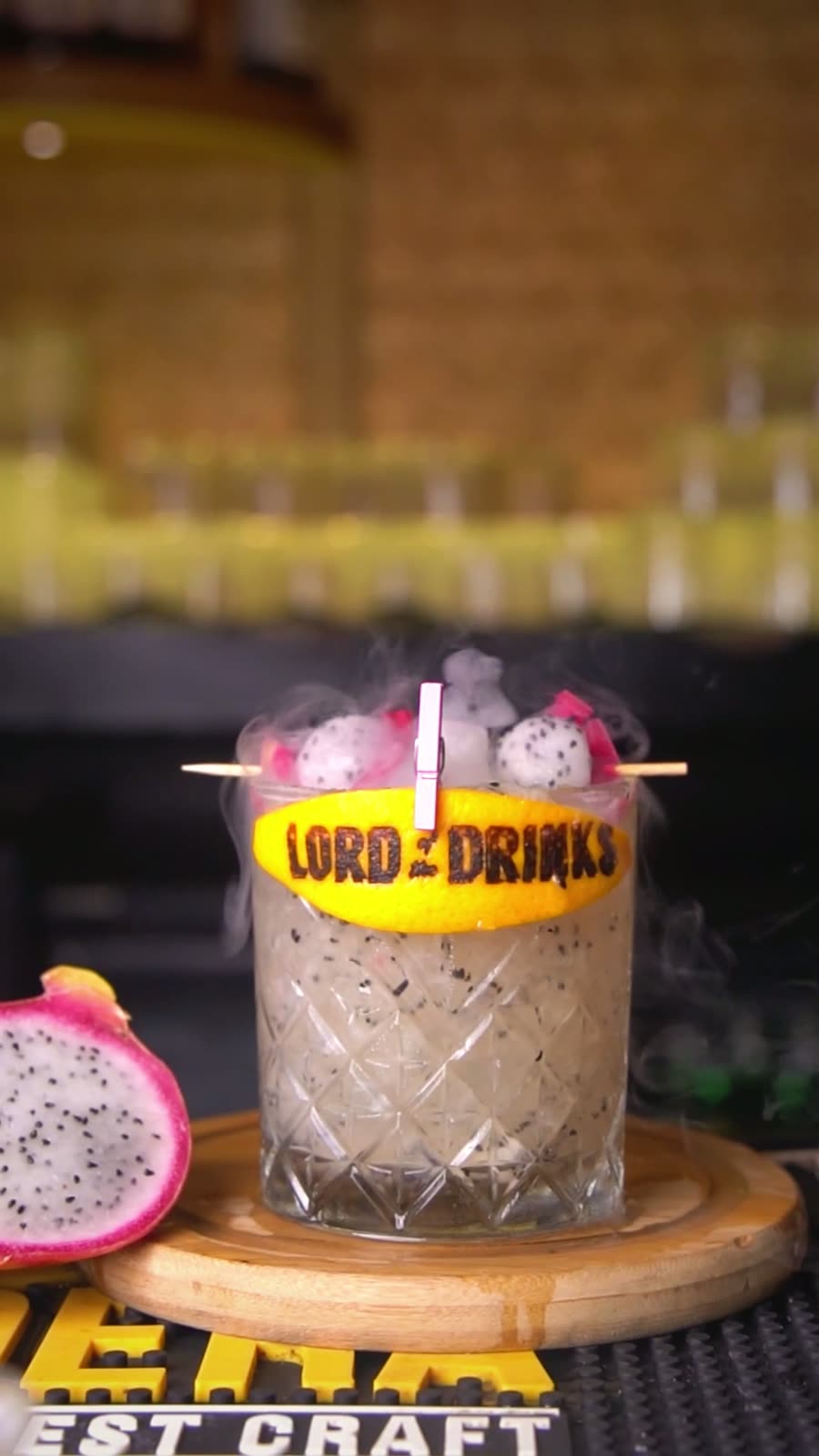A frame from the Lord of The Drinks film